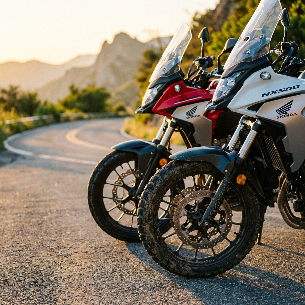 CB500X 2021 vs. NX500 (2026): ¿El viejo rey sigue valiendo la pena?